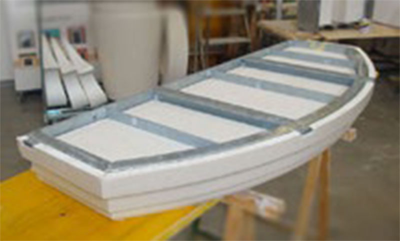 Incapsulamento telaio strutturale terrazzo