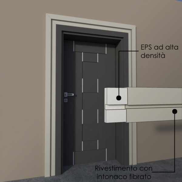 casamoderna cornice porta