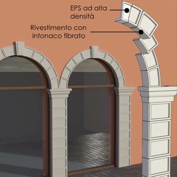casa rustica portale