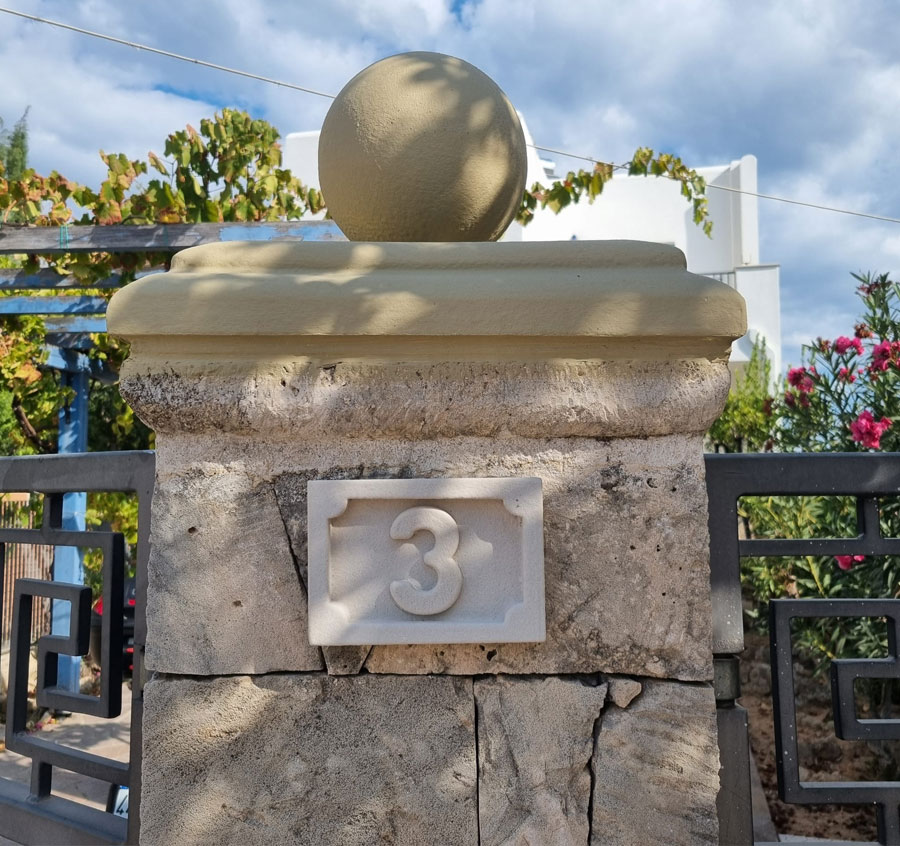 realizzazione numeri civici